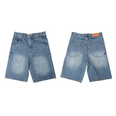 LESS - 5 POCKET WASHED DENIM SHORT - STANDARD